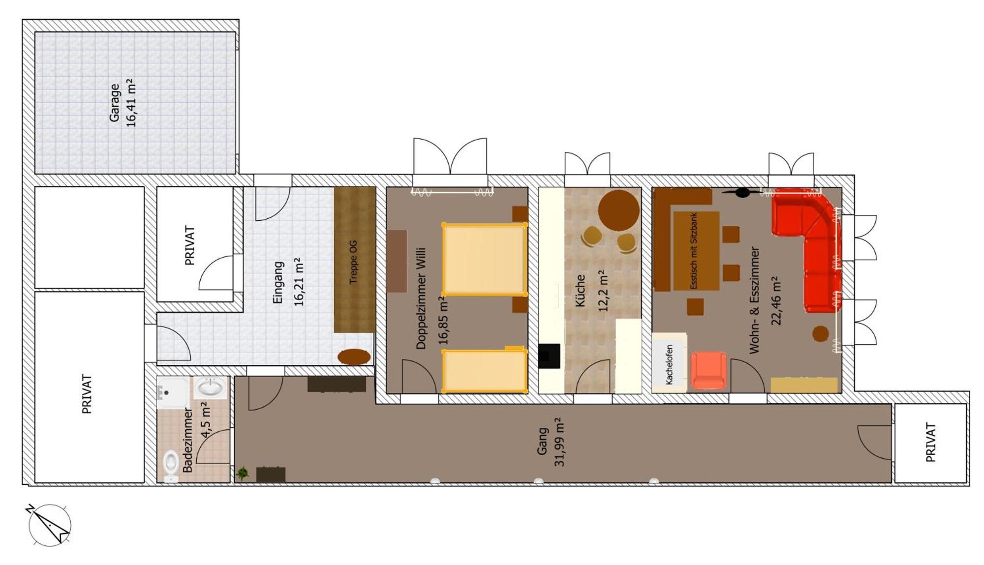 Ferienhaus Durstberger Ервалд Екстериор снимка